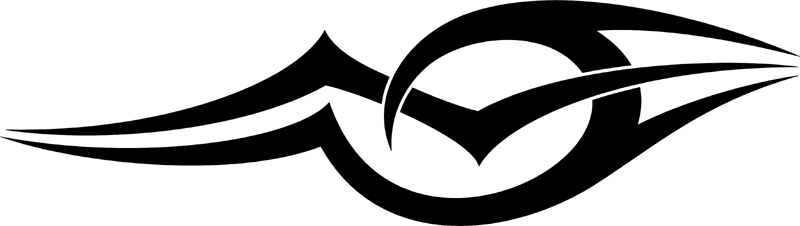 vt2_138 Automotive Tribal Graphic Flame Decal