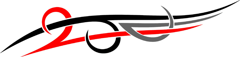 3cvt_0243 Color Automotive Tribal Graphic Flame Decal