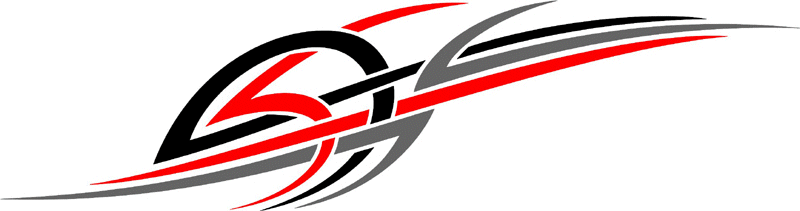 3cvt_0253 Color Automotive Tribal Graphic Flame Decal