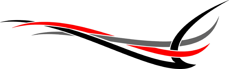 3cvt_0473 Color Automotive Tribal Graphic Flame Decal