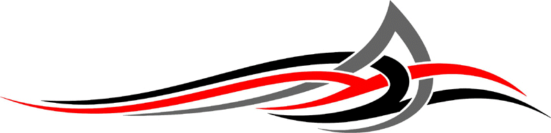 3cvt_0503 Color Automotive Tribal Graphic Flame Decal