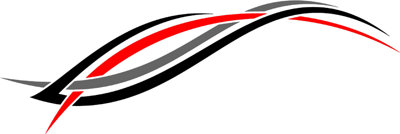 3cvt_0913 Color Automotive Tribal Graphic Flame Decal