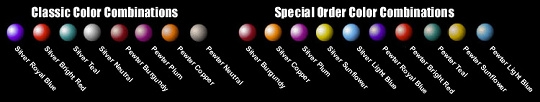 Dimensional Color Chart