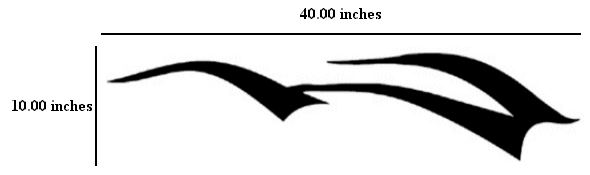 Squeezed Graphic Stripe